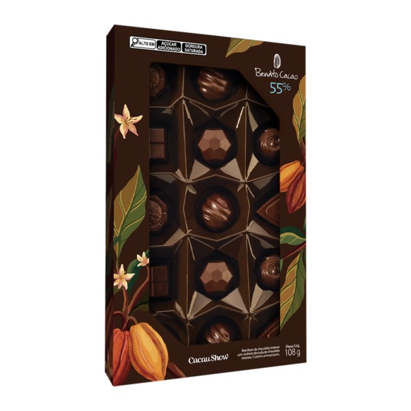 Caixa de Bombons Mini Show Bendito Cacao