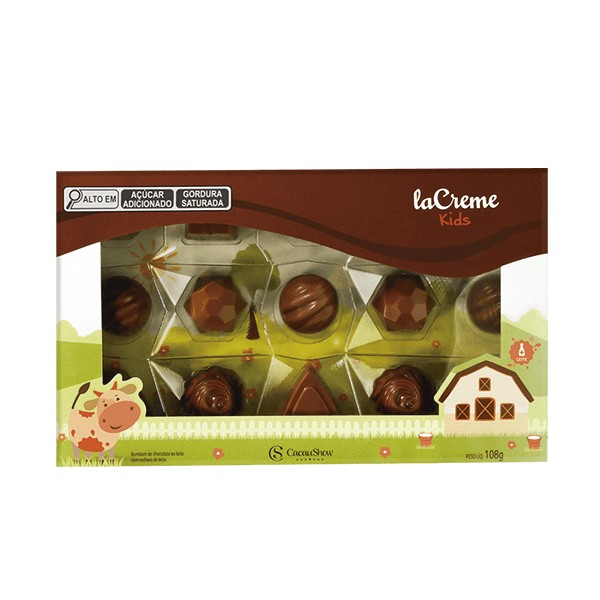 Caixa de Bombons LaCreme Kids